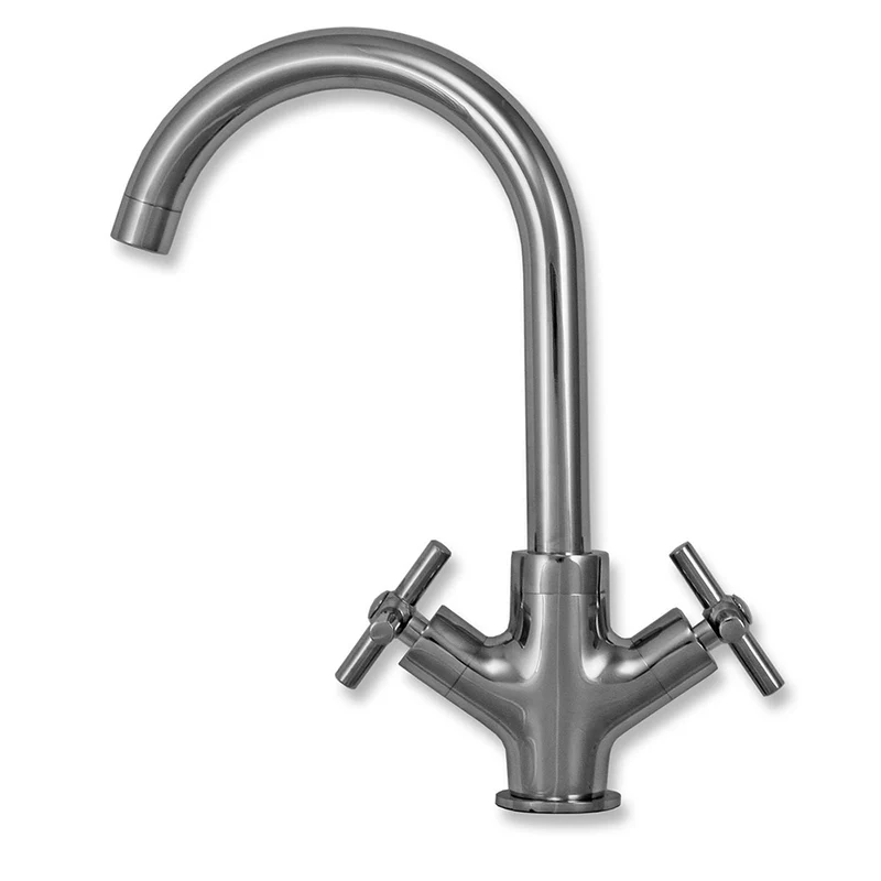 Fregadero de Cocina en Acero Inoxidable 105cm x 50cm con Grifo Victoria