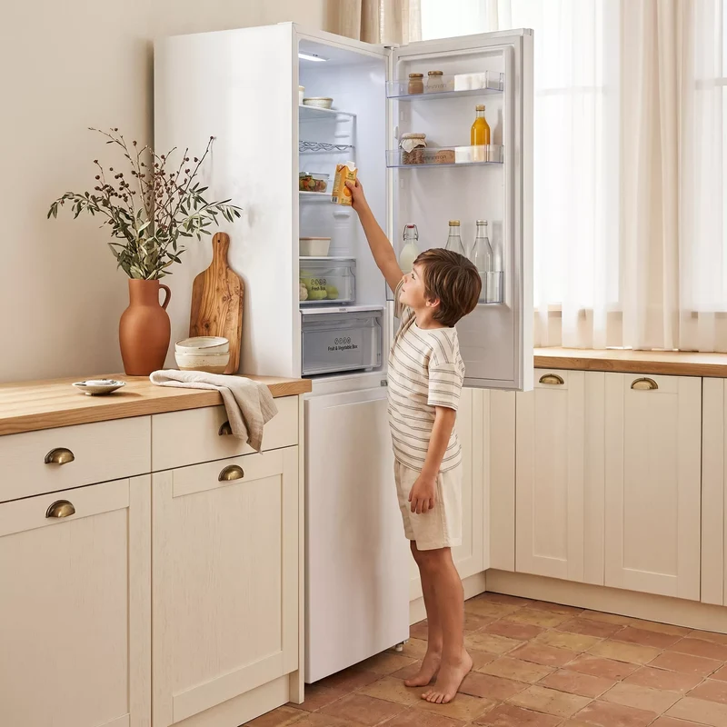 Infiniton FGC-852C85WDK – Frigorífico Combi 314L No Frost Inverter Fondo Reducido 59cm Blanco