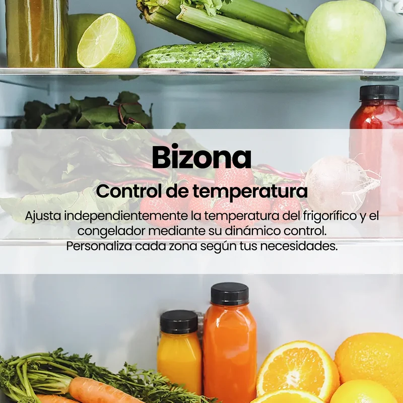 Infiniton FGC-852C85WDK – Frigorífico Combi 314L No Frost Inverter Fondo Reducido 59cm Blanco