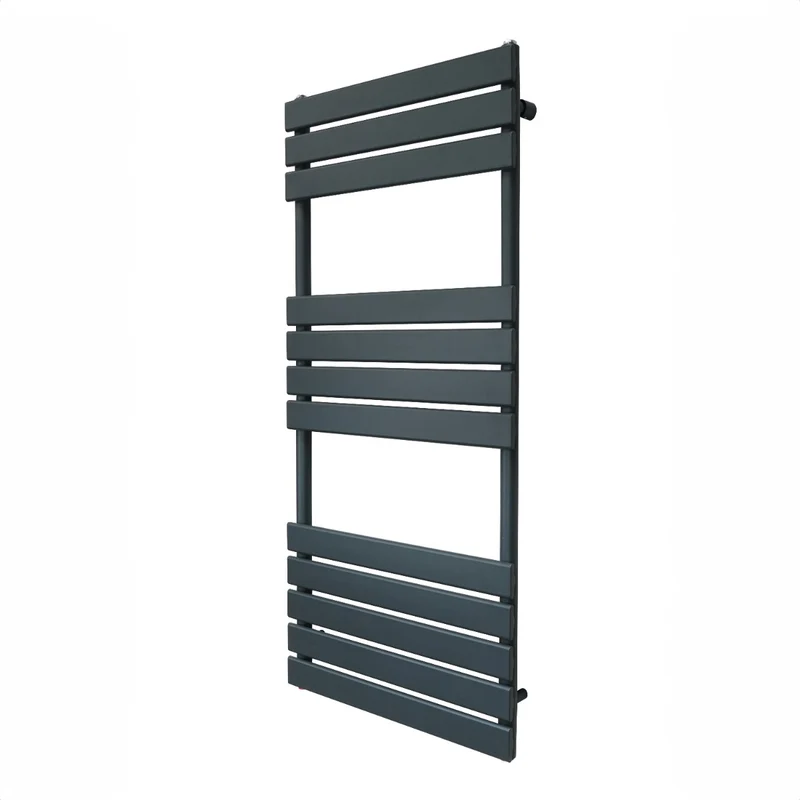 Radiadores Toalleros de panel plano – 1200mm x 500mm – Gris Antracita
