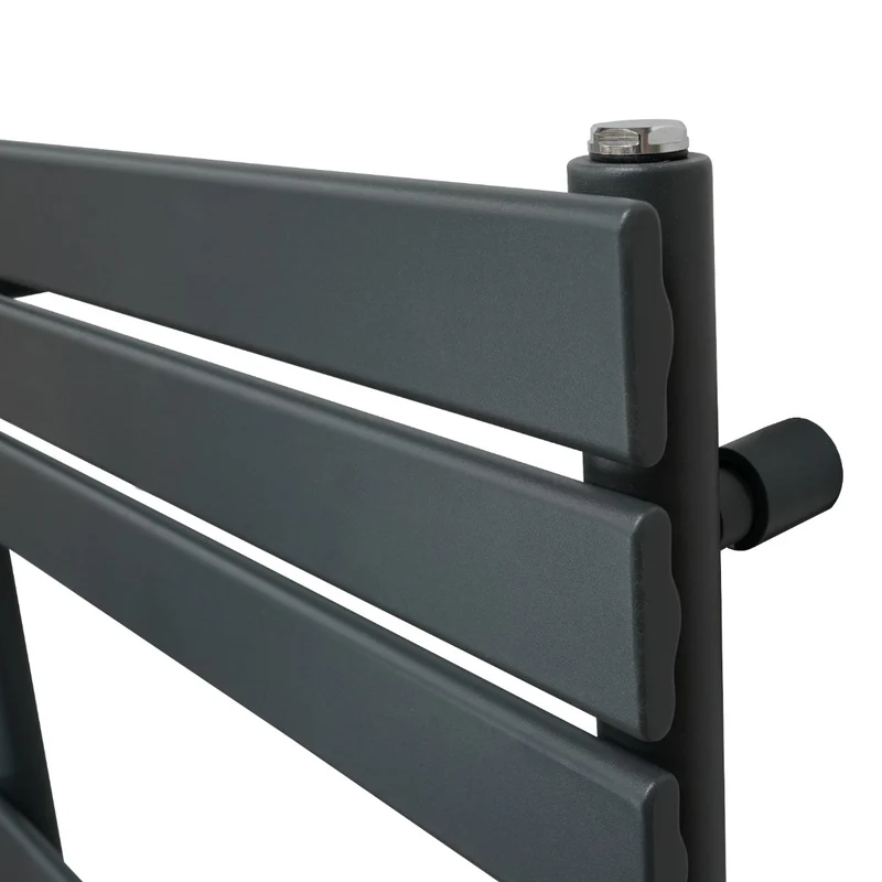 Radiadores Toalleros de panel plano – 1200mm x 500mm – Gris Antracita