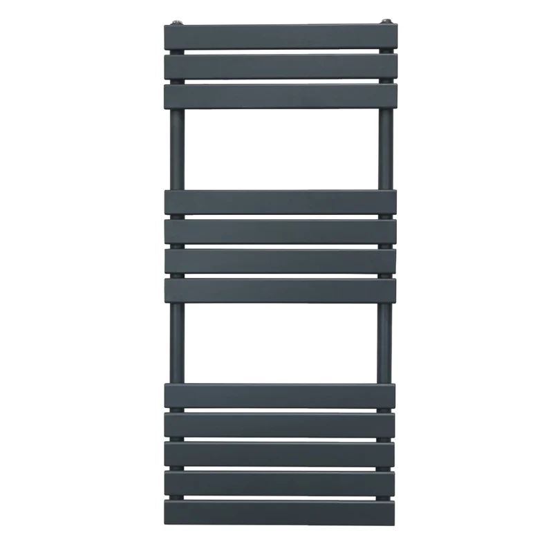 Radiadores Toalleros de panel plano – 1200mm x 500mm – Gris Antracita
