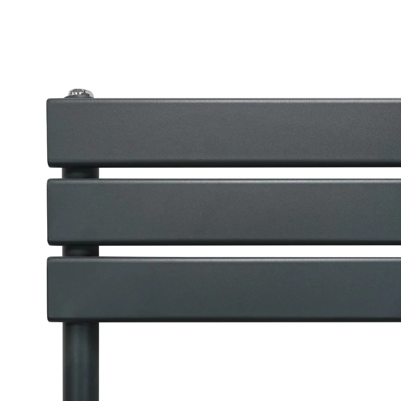 Radiadores Toalleros de panel plano – 1200mm x 500mm – Gris Antracita