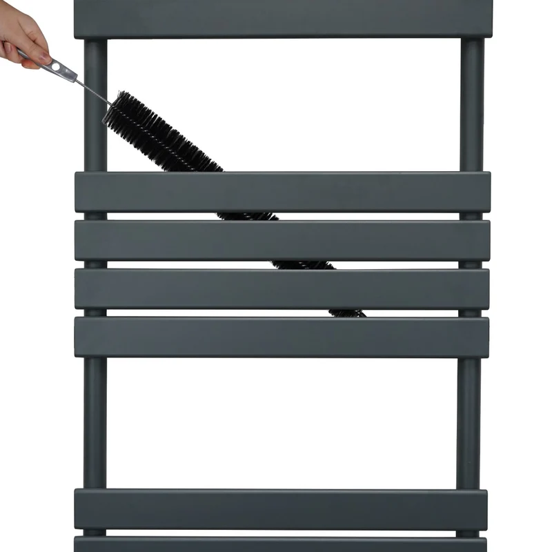 Radiadores Toalleros de panel plano – 1200mm x 500mm – Gris Antracita