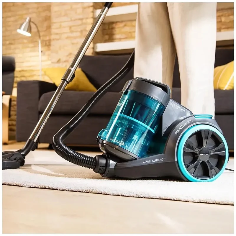 Aspirador Multiciclónico 900W con Filtro HEPA y Accesorios para Mascotas de Cecotec