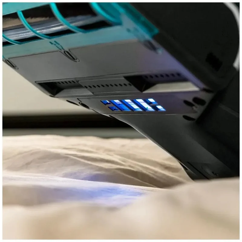 Aspirador de Colchones 700W con Luz UV-C y Succión Potente para Eliminar Alérgenos de Cecotec