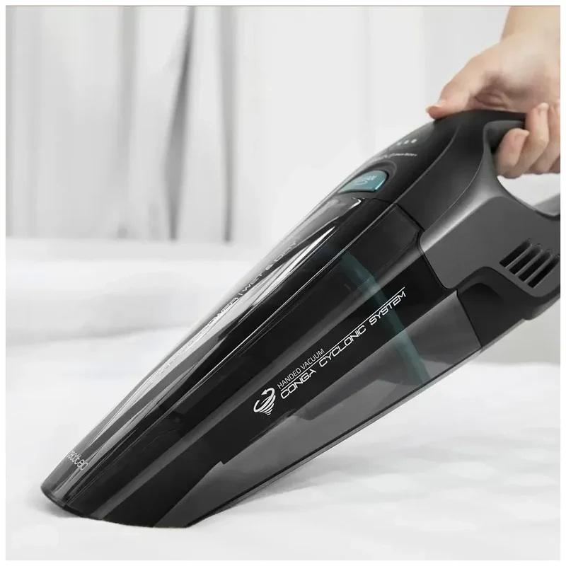 Aspirador de Mano Potente 22,2 V para Mascotas y Líquidos con Tecnología Ciclónica de Cecotec