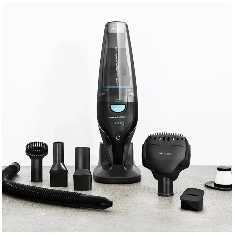 Aspirador de Mano Potente 22,2 V para Mascotas y Líquidos con Tecnología Ciclónica de Cecotec
