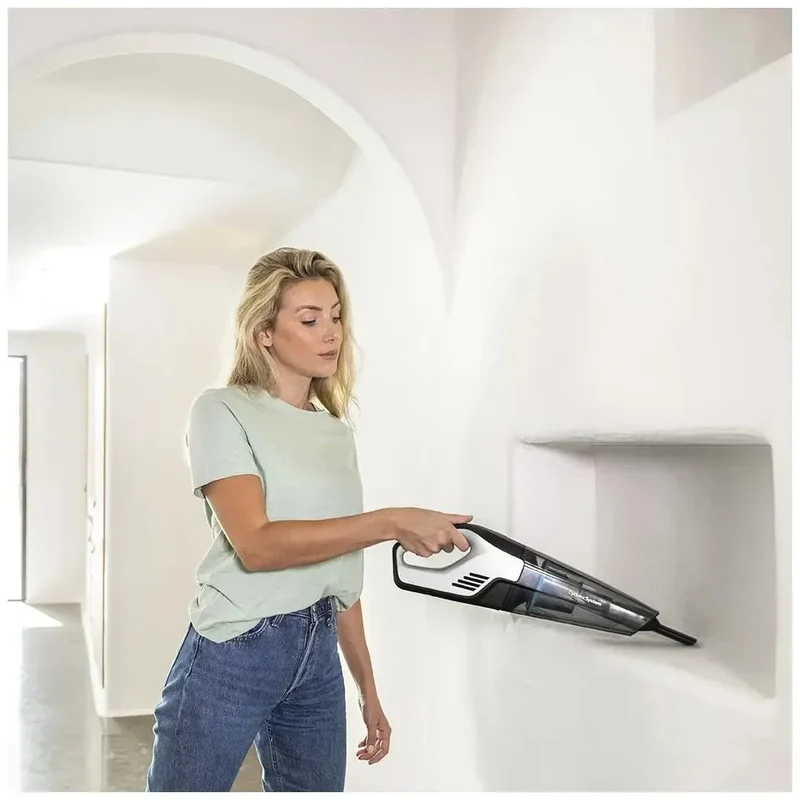 Aspirador de mano potente 18 5V para sólidos y líquidos con tecnología ciclónica Cecotec