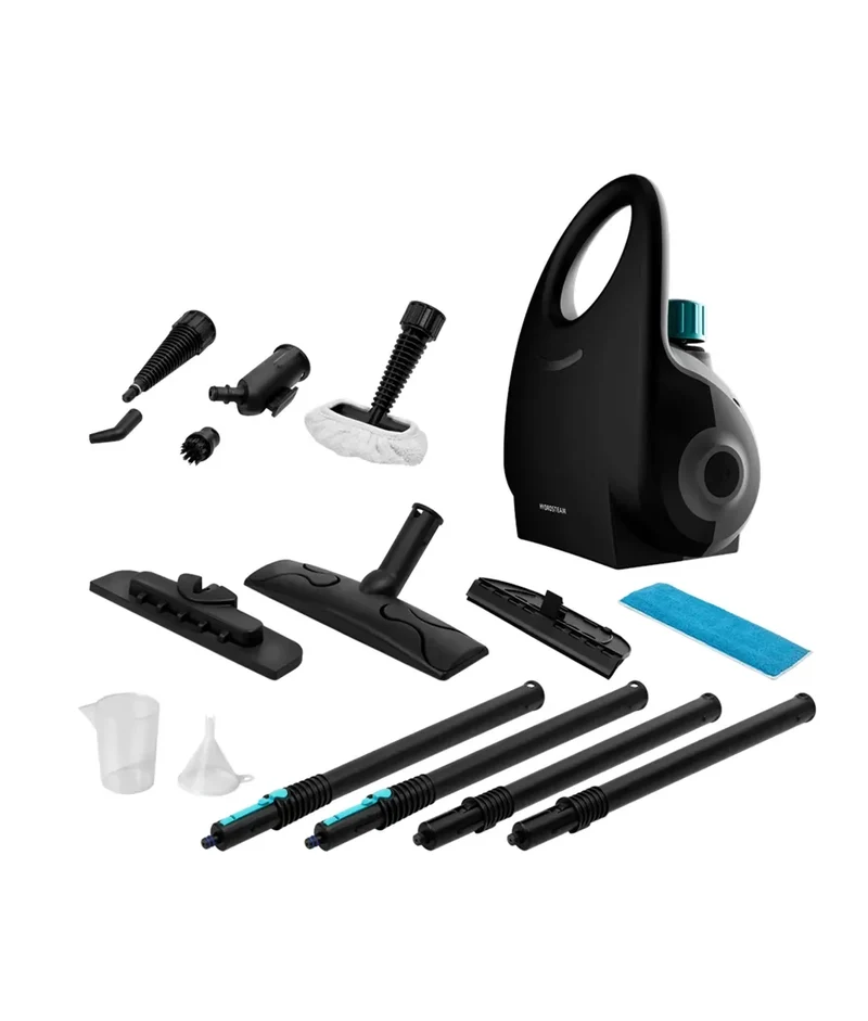 Vaporeta de Trineo 2000W: Limpieza Eficiente con 12 Accesorios y 4 Bares de Presión de Cecotec
