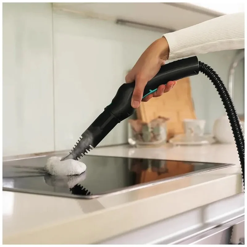 Vaporeta de Trineo 2000W: Limpieza Eficiente con 12 Accesorios y 4 Bares de Presión de Cecotec