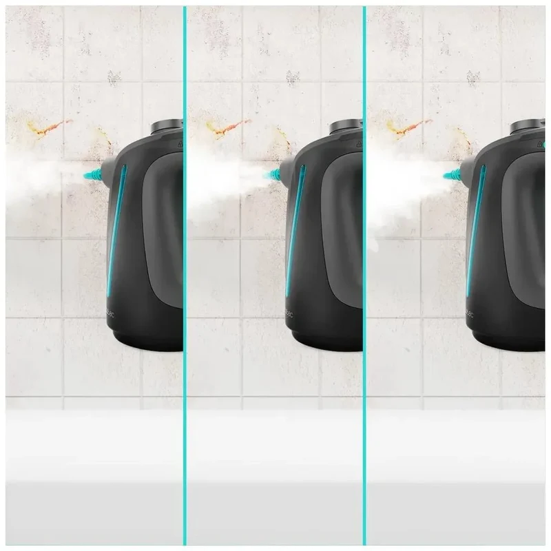 Vaporeta de Mano Hydrosteam 1300: Limpieza Rápida y Eficaz con 16 Accesorios de Cecotec