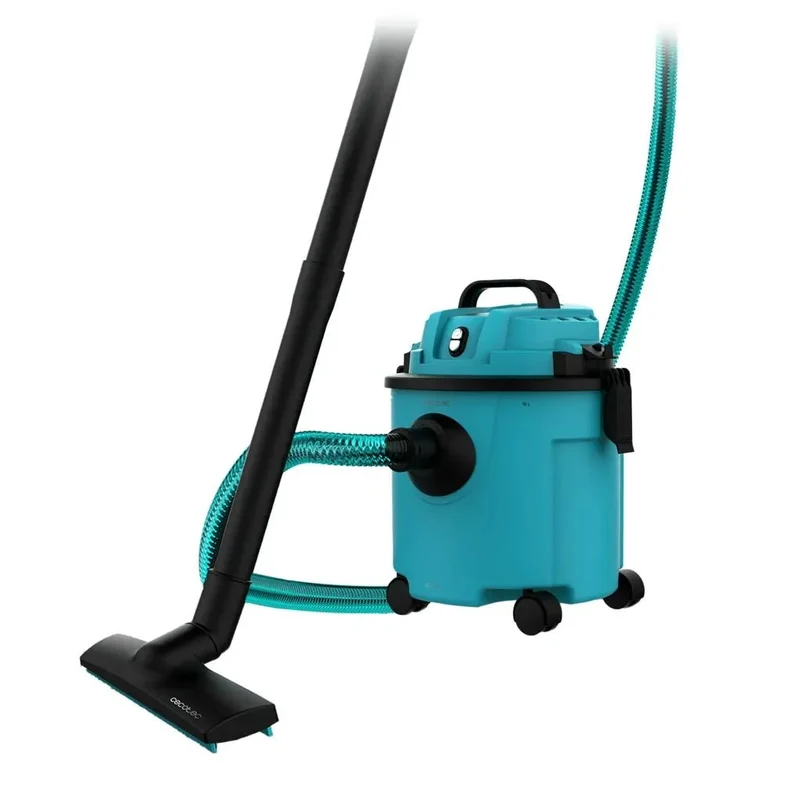 Aspirador Compacto 16L 1200W: Limpieza Eficaz de Sólidos y Líquidos para Hogar y Jardín de Cecotec