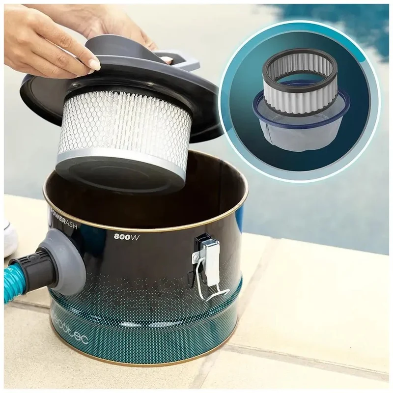 Aspirador de Cenizas 14 kPa: Limpieza Profunda para Hogar y Trabajo de Cecotec