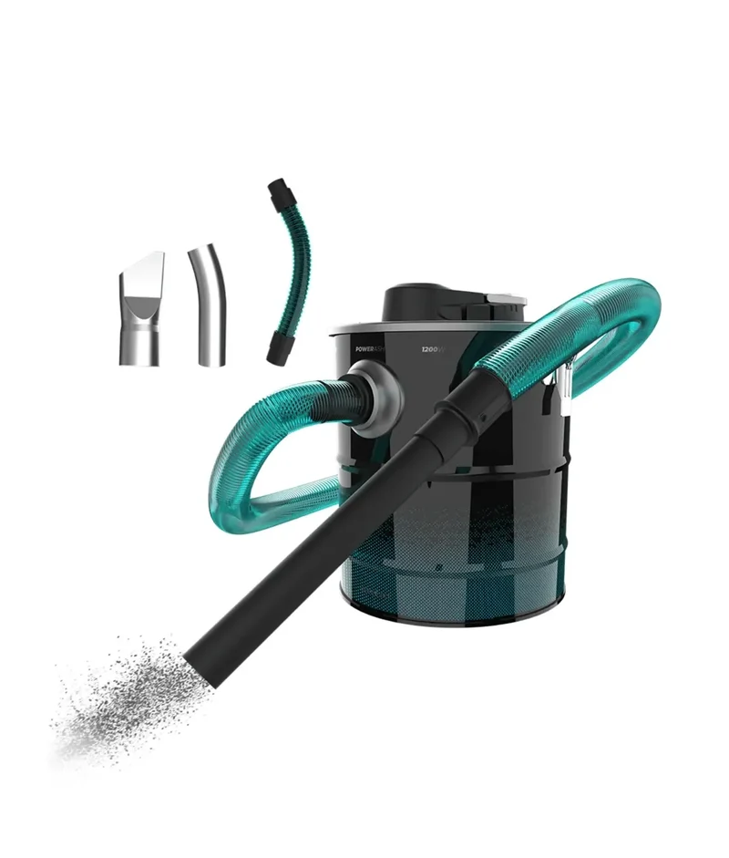 Aspirador de Cenizas 1200W: Limpieza Profunda y Eficiente con Depósito de 20L de Cecotec