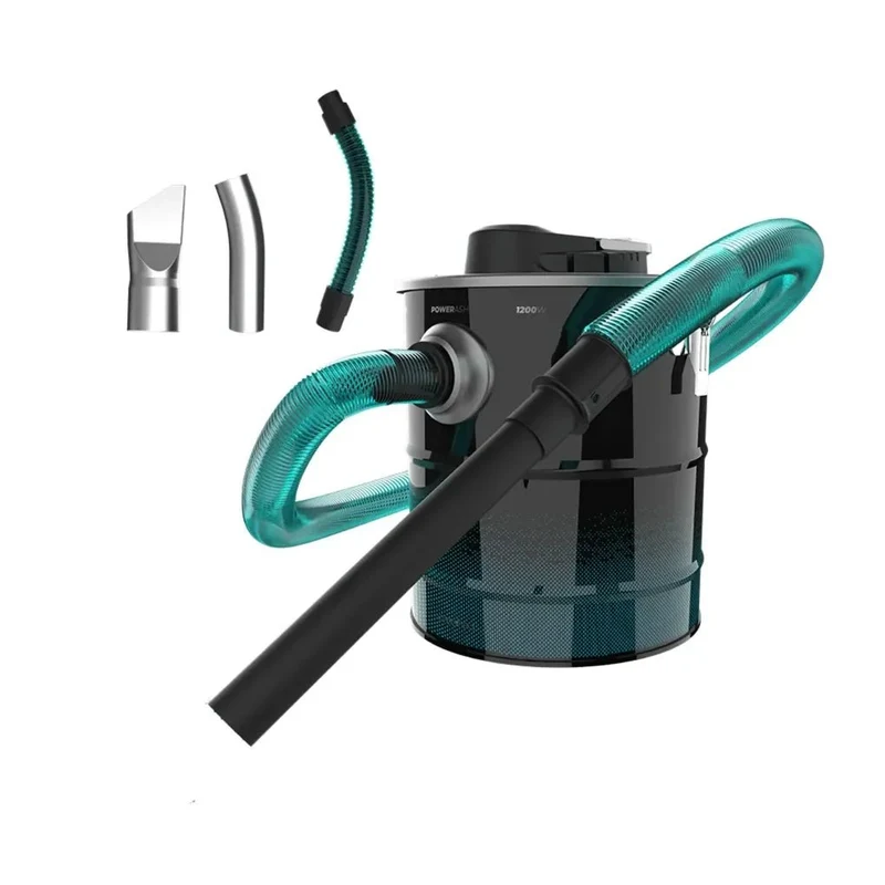 Aspirador de Cenizas 1200W: Limpieza Profunda y Eficiente con Depósito de 20L de Cecotec