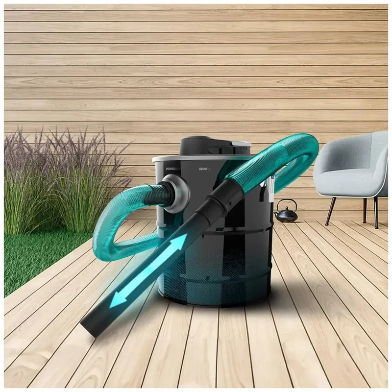 Aspirador de Cenizas 1200W: Limpieza Profunda y Eficiente con Depósito de 20L de Cecotec