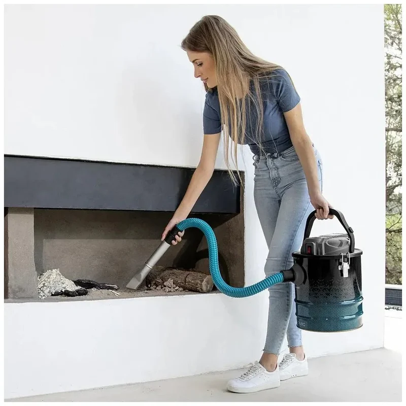 Aspirador de Cenizas Potente y Duradero con 15L y 120W para Limpieza Extrema de Cecotec