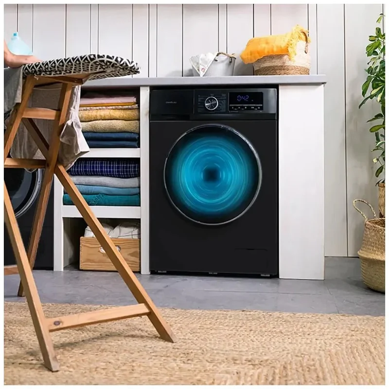Lavadora 10kg Inverter Steel A: Eficiencia, Vapor y 16 Programas para el Hogar de Cecotec