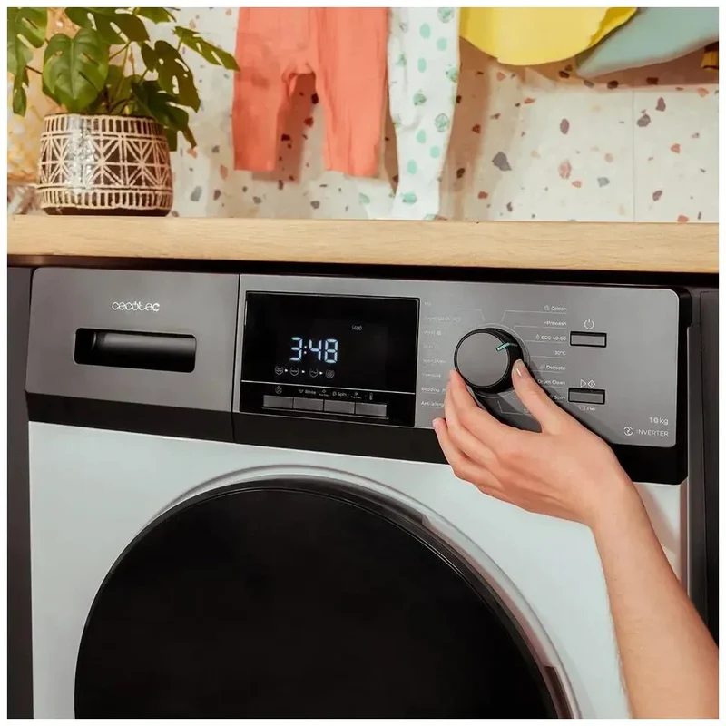 Lavadora 10kg Inverter A: Eficiencia, Silencio y Cuidado Avanzado para tu Ropa de Cecotec
