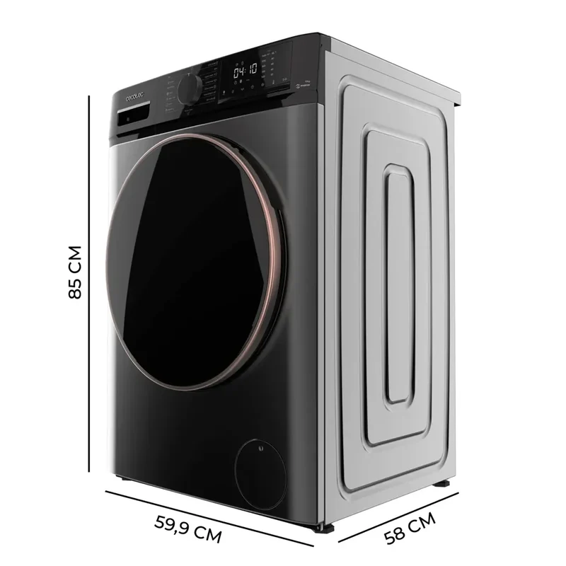 Lavadora Bolero DressCode 10610: Eficiencia, Silencio y Tecnología Avanzada 10 Kg de Cecotec