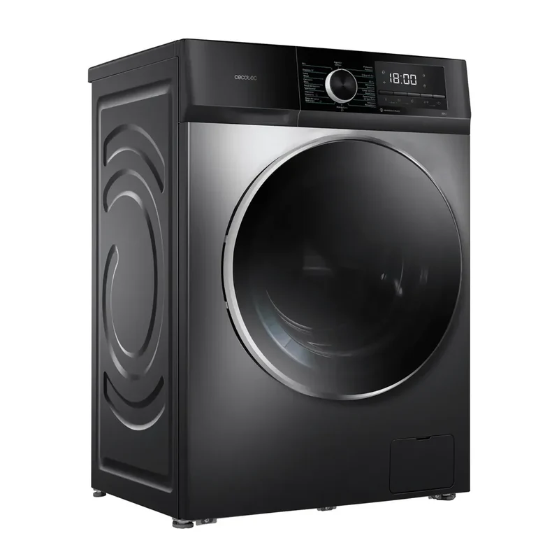 Lavadora Inverter 12kg con SteamMax, Motor Silencioso y Eficiencia Energética A de Cecotec