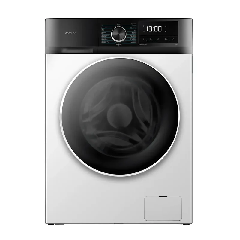 Lavadora Inverter 12 Kg Bolero DressCode: Eficiencia A, Vapor y 16 Programas de Cecotec