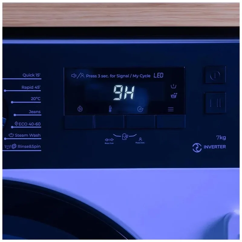 Lavadora Integrable 7kg Bolero DressCode 740 BI: Eficiencia y Tecnología Avanzada de Cecotec