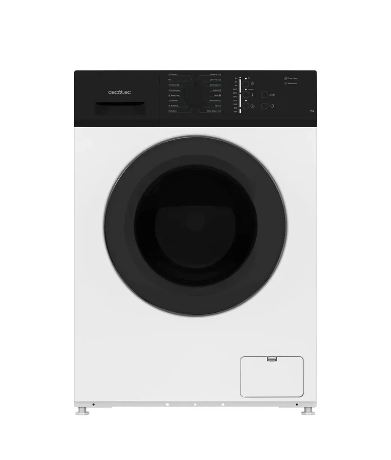 Lavadora Bolero DressCode 720 E: Eficiencia, 7 kg, 1200 rpm, 16 programas avanzados de Cecotec