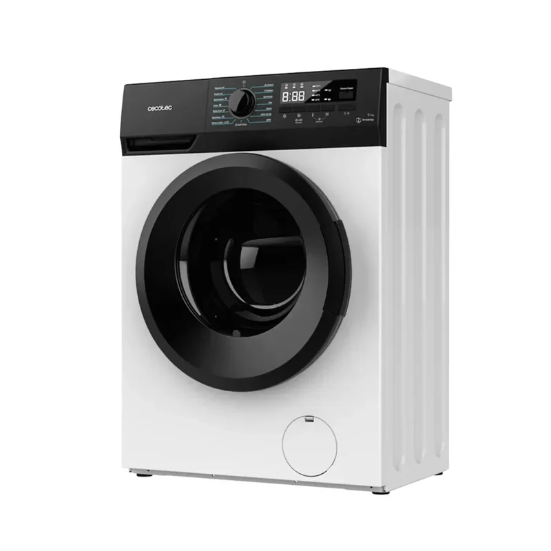 Lavadora 8kg Inverter Maxx A: Eficiencia, Silencio y Vapor para Ropa Impecable de Cecotec