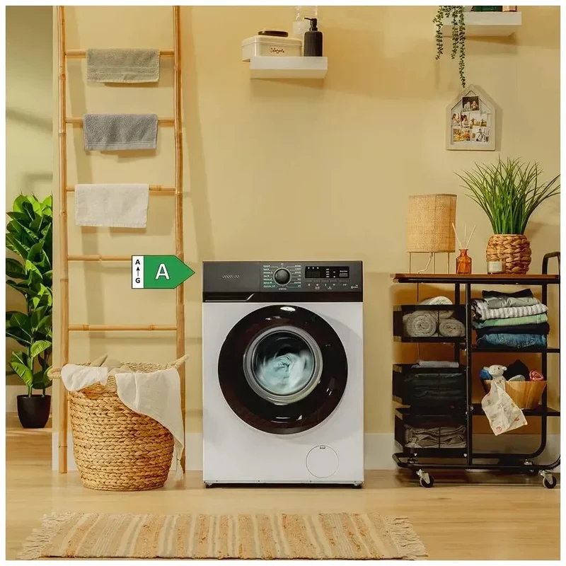 Lavadora 8kg Inverter Maxx A: Eficiencia, Silencio y Vapor para Ropa Impecable de Cecotec