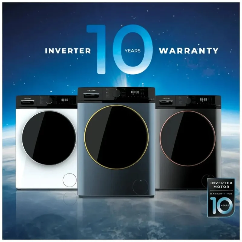 Lavadora Inverter Ice Blue 7kg: Eficiencia, Silencio y Tecnología Avanzada de Cecotec