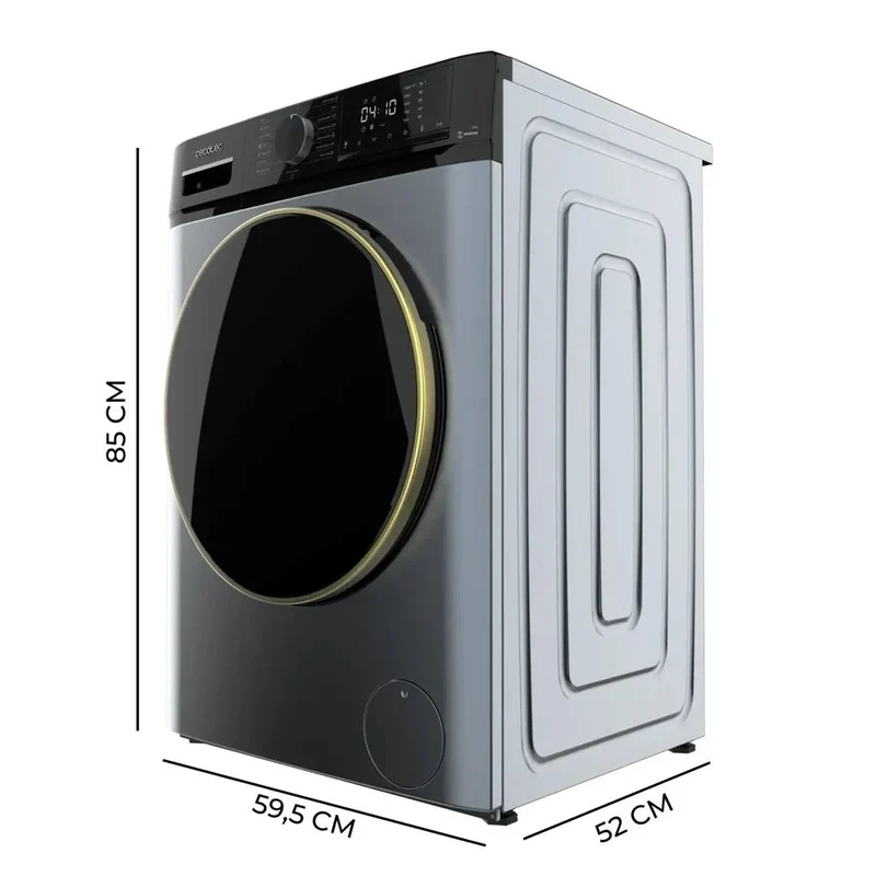 Lavadora Bolero DressCode 8610: Eficiencia, Silencio y Vapor para 8 kg de Ropa de Cecotec