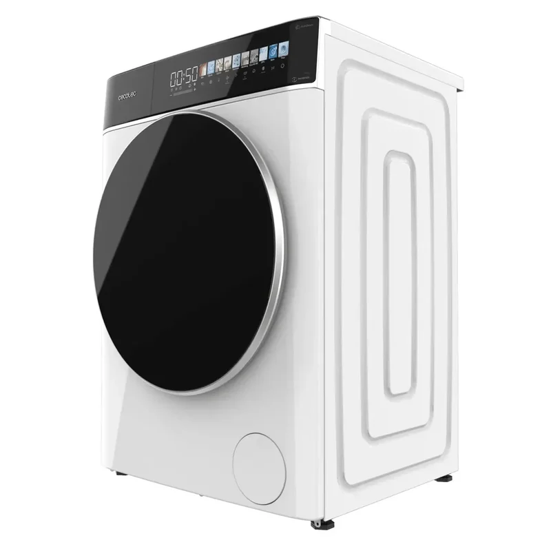 Lavadora Inteligente 9kg con Autodosis, Vapor y Motor Inverter para Ahorro Energético de Cecotec