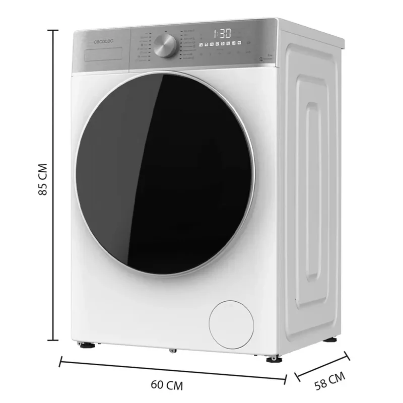 Lavadora Bolero DressCode 9800: Eficiencia, Tecnología y Cuidado Avanzado de Ropa de Cecotec