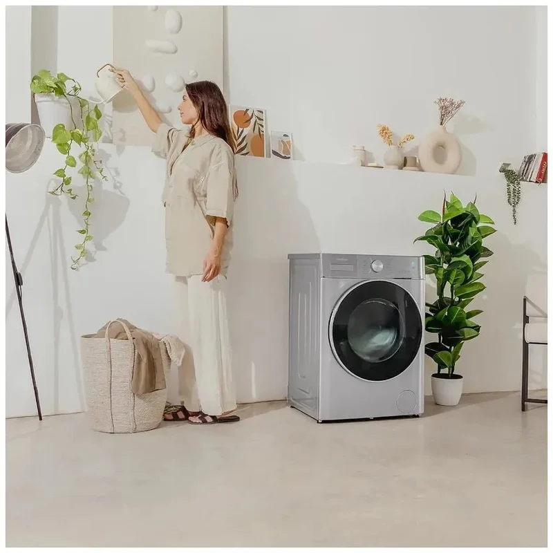 Lavadora Secadora Inverter 10kg/6kg, 16 Programas, Ahorro Energético y Silenciosa de Cecotec