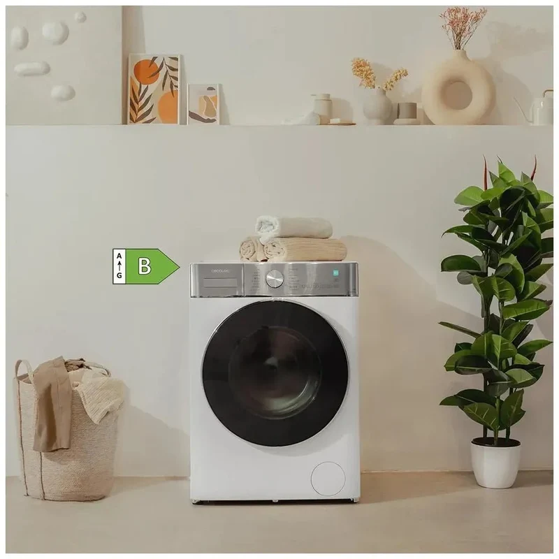 Lavadora Secadora Inverter B 10kg/6kg: Eficiencia, Silencio y Tecnología Avanzada de Cecotec