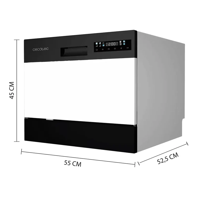 Lavavajillas Compacto Bolero Aguazero 2300: Eficiencia y Comodidad en 6 Cubiertos de Cecotec