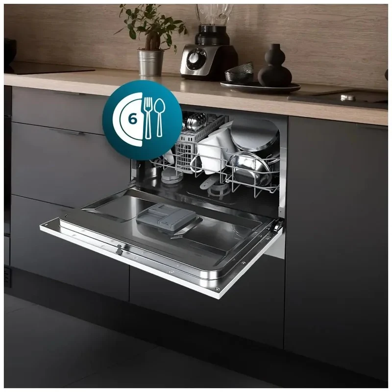 Lavavajillas Compacto Bolero Aguazero 2300: Eficiencia y Comodidad en 6 Cubiertos de Cecotec