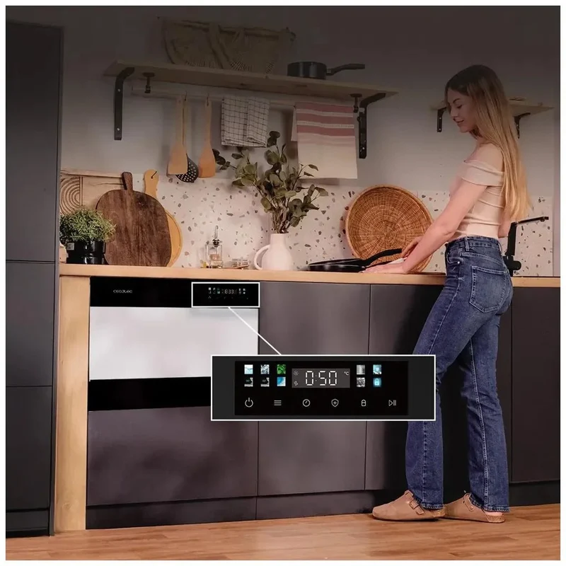 Lavavajillas Compacto Bolero Aguazero 2300: Eficiencia y Comodidad en 6 Cubiertos de Cecotec