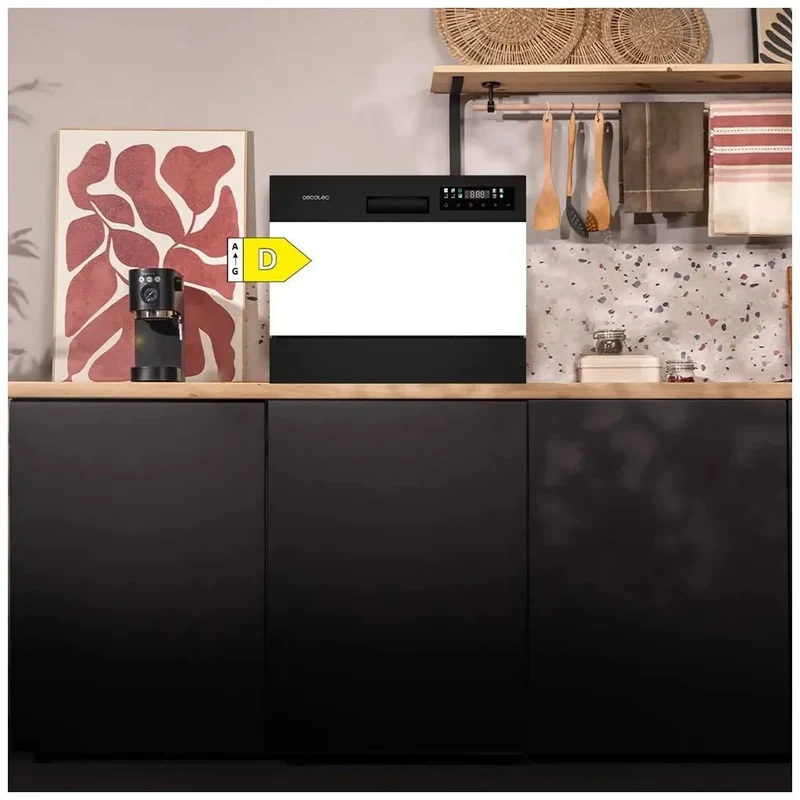 Lavavajillas Compacto Bolero Aguazero 2300: Eficiencia y Comodidad en 6 Cubiertos de Cecotec