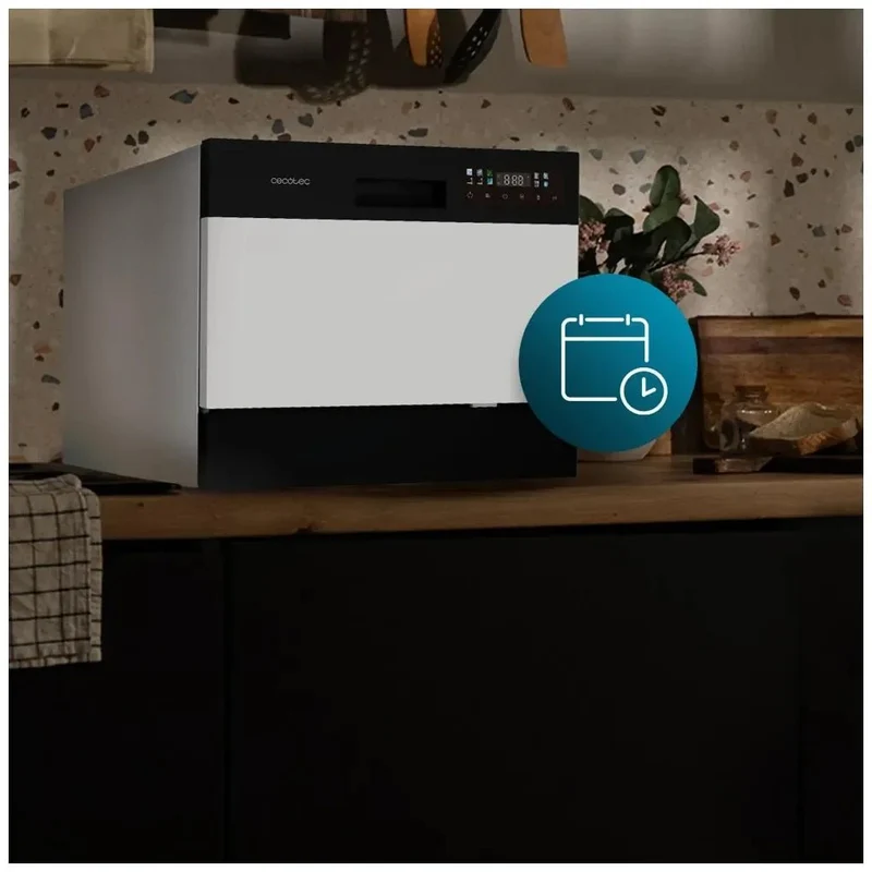 Lavavajillas Compacto Bolero Aguazero 2300: Eficiencia y Comodidad en 6 Cubiertos de Cecotec