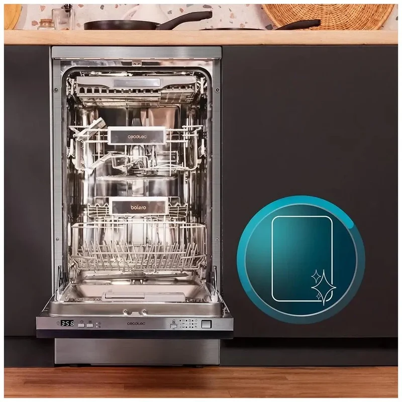 Lavavajillas Integrable 45cm Bolero Aguazero 4101: Eficiencia y Tecnología Avanzada de Cecotec