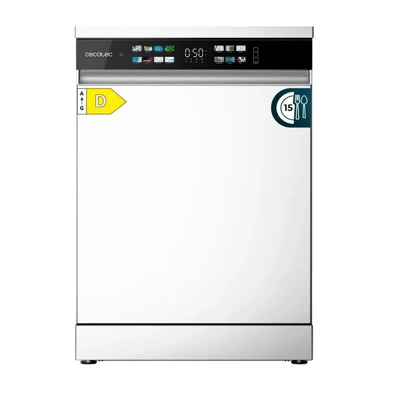 Lavavajillas Bolero Aguazero 6210 D: Eficiencia y Capacidad para 15 Cubiertos de Cecotec