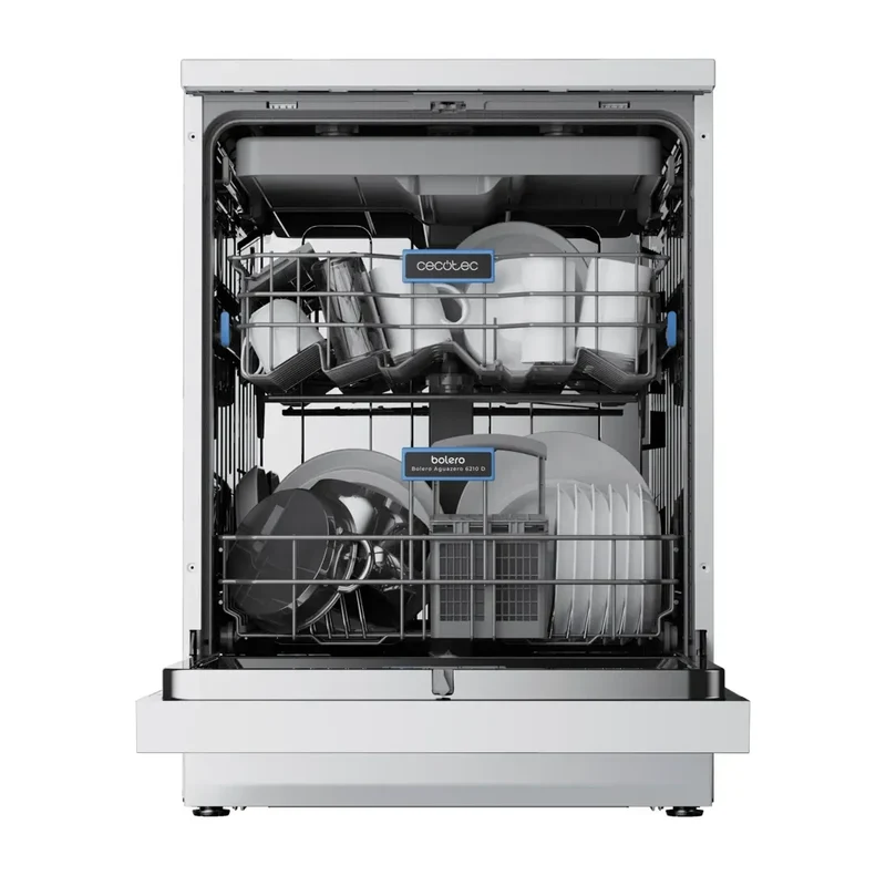 Lavavajillas Bolero Aguazero 6210 D: Eficiencia y Capacidad para 15 Cubiertos de Cecotec