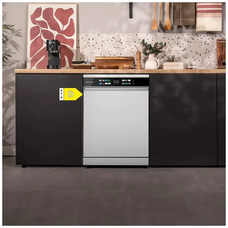 Lavavajillas Bolero Aguazero 6210 D: Eficiencia y Capacidad para 15 Cubiertos de Cecotec
