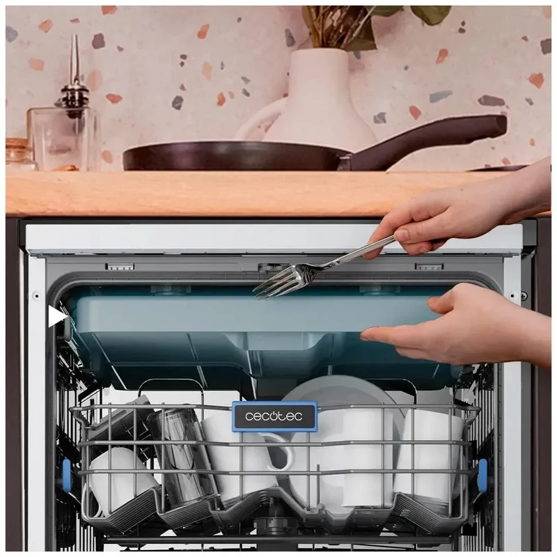 Lavavajillas Bolero Aguazero 6210 D: Eficiencia y Capacidad para 15 Cubiertos de Cecotec