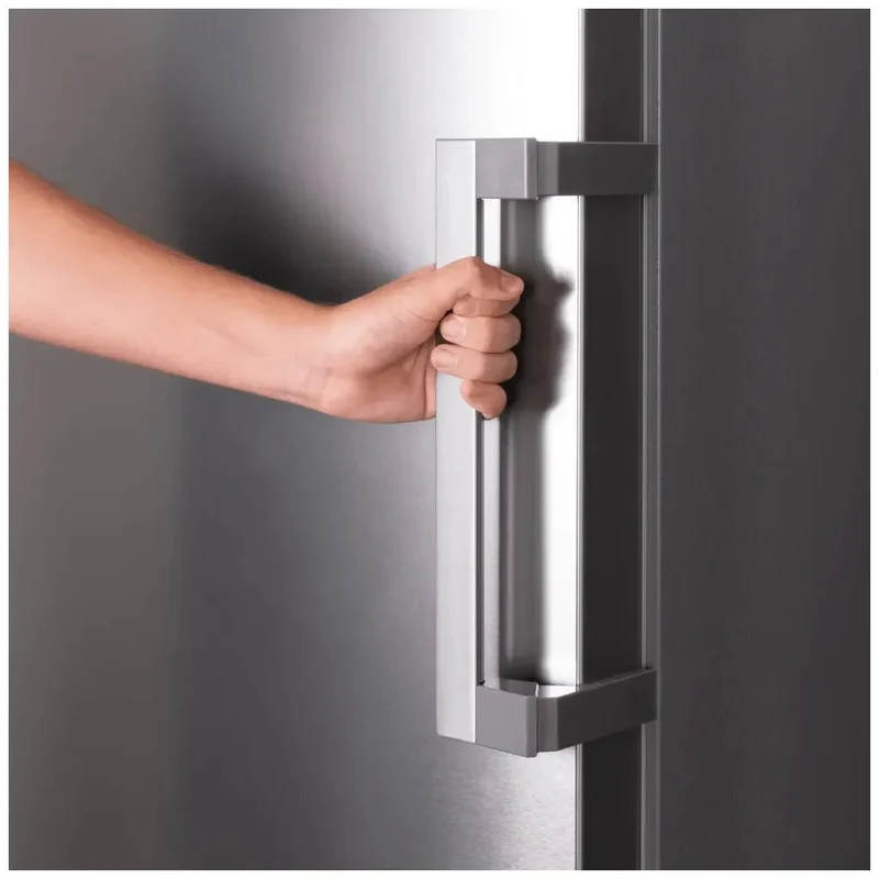 Congelador Inoxidable XL con No Frost y Motor Inverter Plus, Puerta Reversible de Cecotec