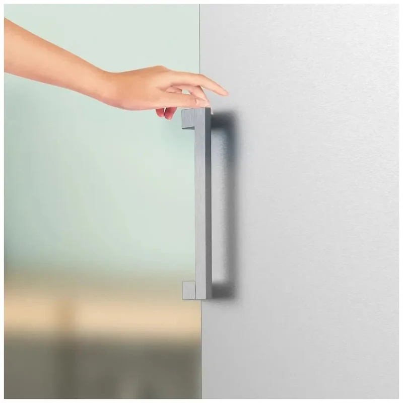 Congelador Inoxidable XL con No Frost y Motor Inverter Plus, Puerta Reversible de Cecotec