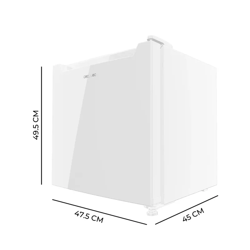 Mini Frigorífico Convertible Bolero 31L Dual White E con Ahorro Energético de Cecotec